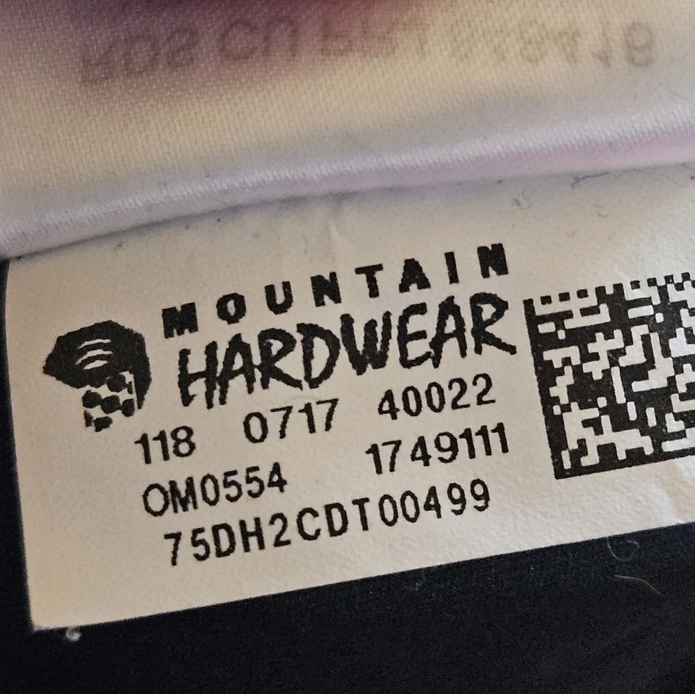 Mountain Hardwear Stretchdown 750 Fill Goose Down Jacket Black Coat Men's Small